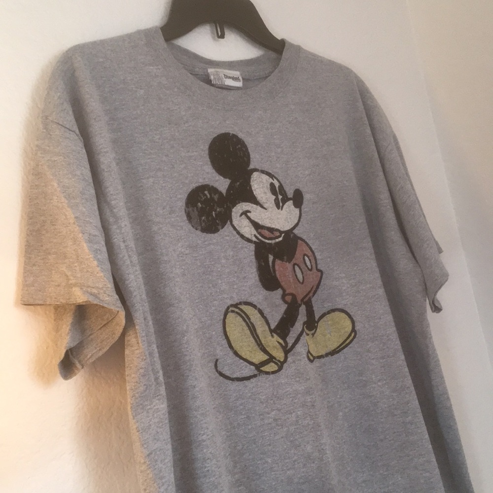 Mickey Mouse Disneyland Felt Graphic Tee